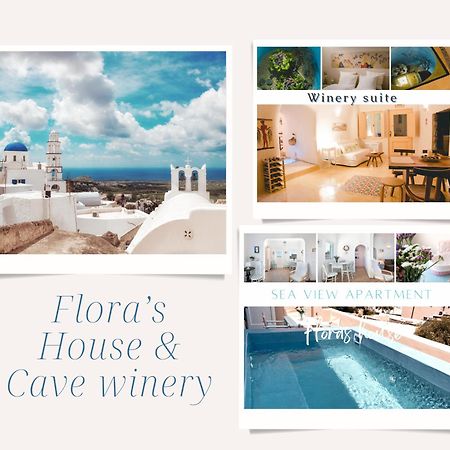 Flora'S House & Cave Winery Villa Pyrgos Kallistis ภายนอก รูปภาพ