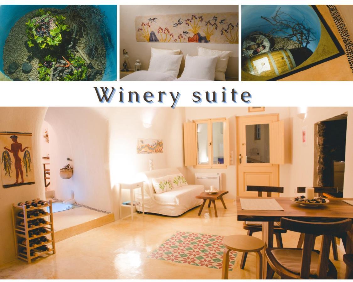 Flora'S House & Cave Winery Villa Pyrgos Kallistis ภายนอก รูปภาพ