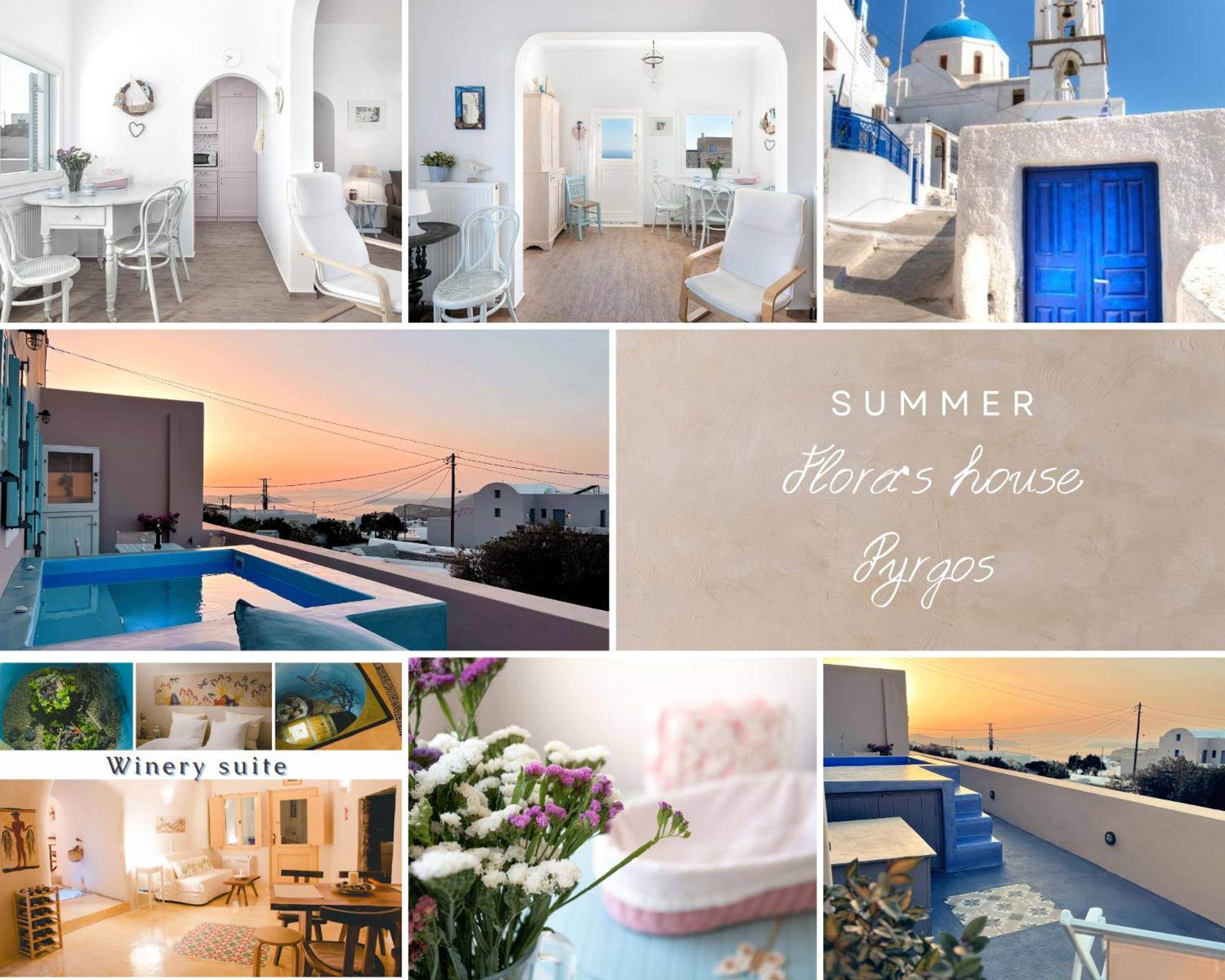 Flora'S House & Cave Winery Villa Pyrgos Kallistis ภายนอก รูปภาพ